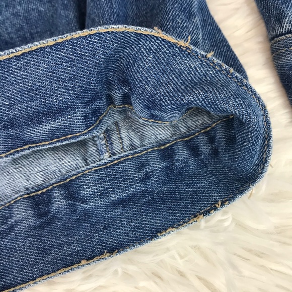 Vintage No Excuses Denim Jacket: Size 10 - Picture 7 of 8